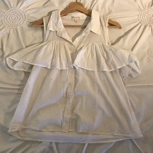 Open Shoulder Blouse